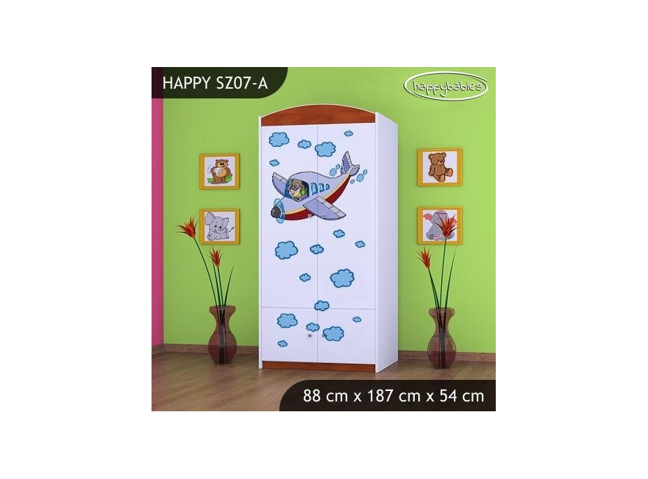 Dětská skříň - TYP 7A