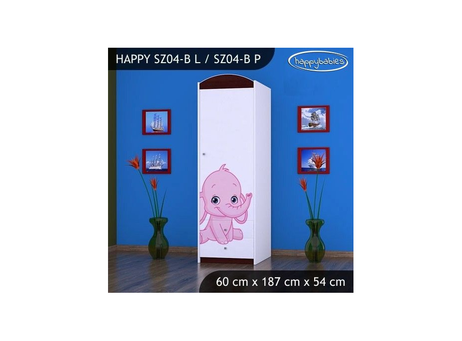 Dětská skříň - TYP 4B
