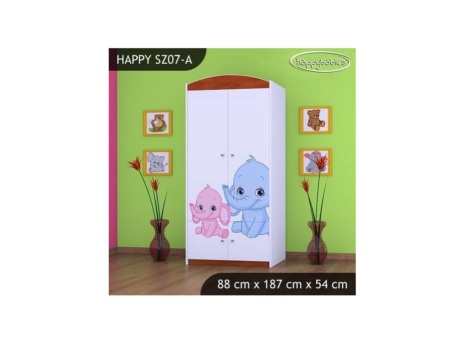 Dětská skříň - TYP 7B