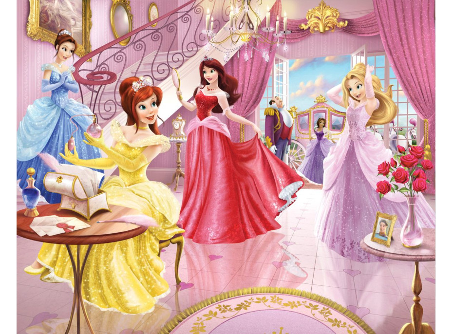 Dětská 3D tapeta PRINCEZNY