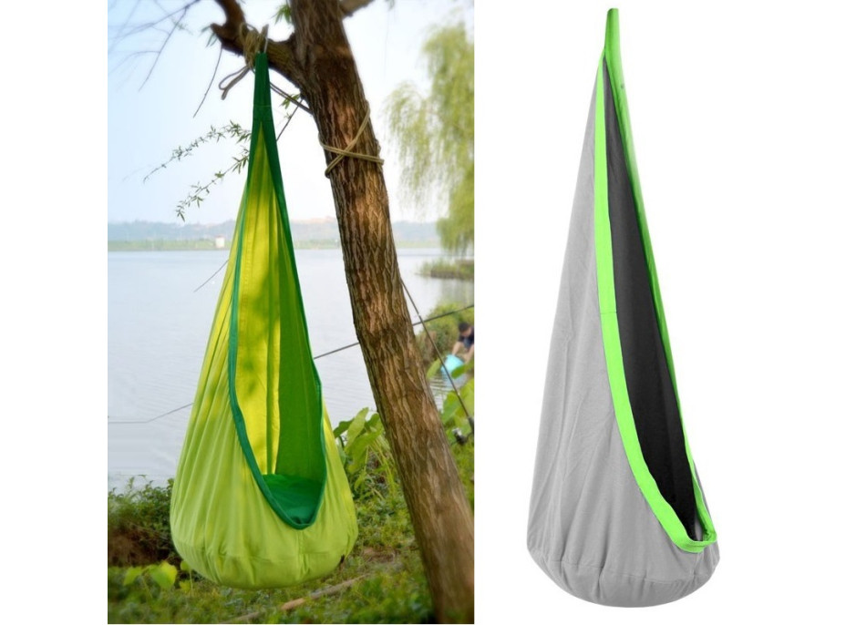 Závěsný vak KOKON - zelený