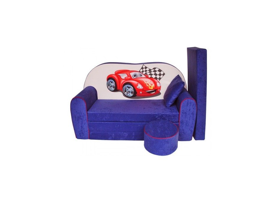 Dětská pohovka Závodní auto - Dětské pohovky