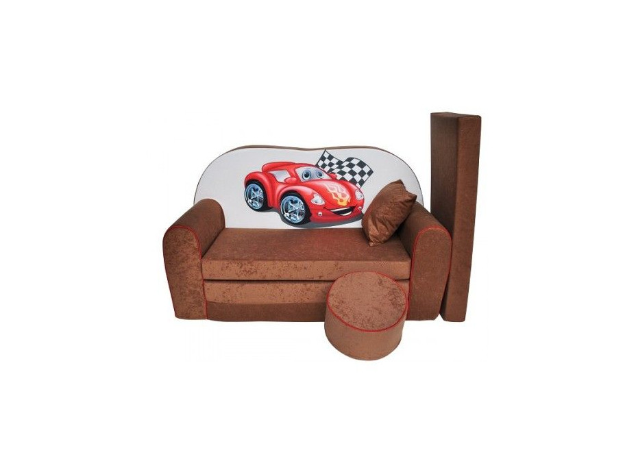 Dětská pohovka Závodní auto - Dětské pohovky