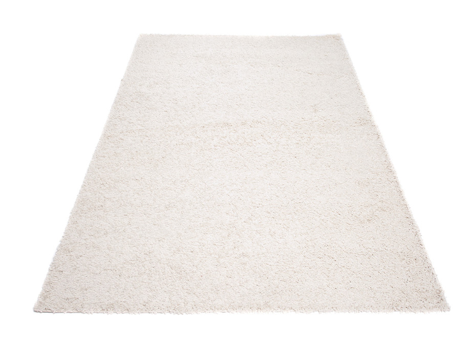Moderní koberec SHAGGY PORTO - krémový