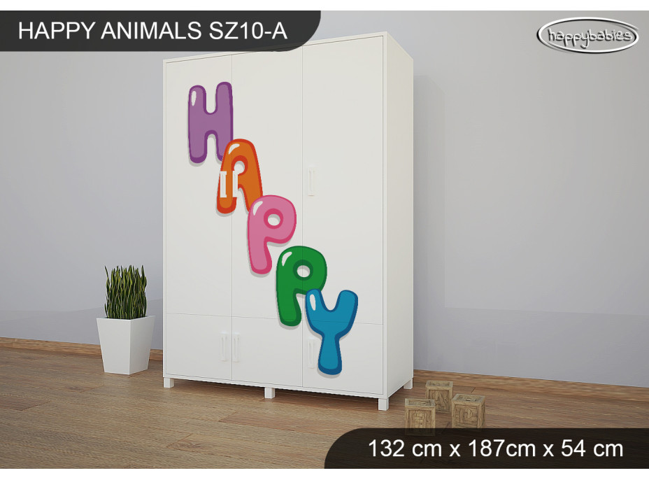 Dětská skříň HAPPY - TYP 10A