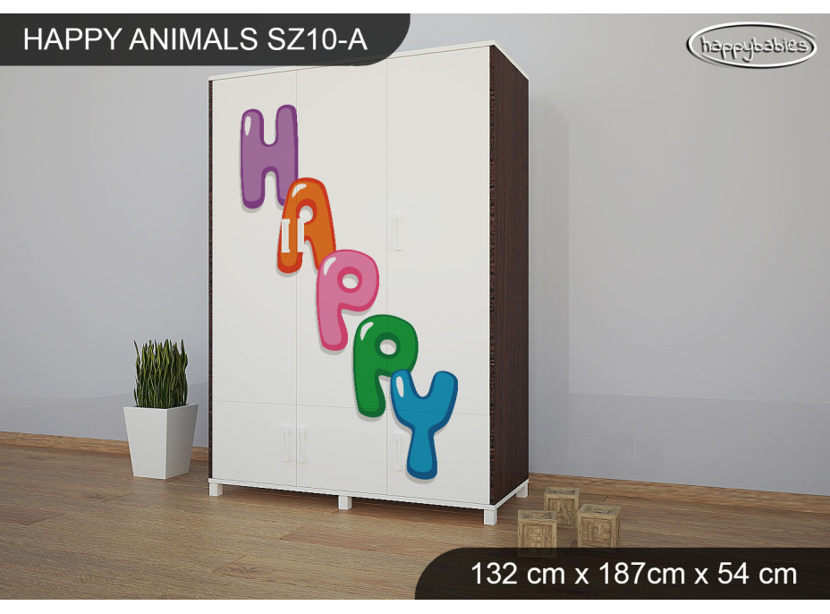 Dětská skříň HAPPY - TYP 10A