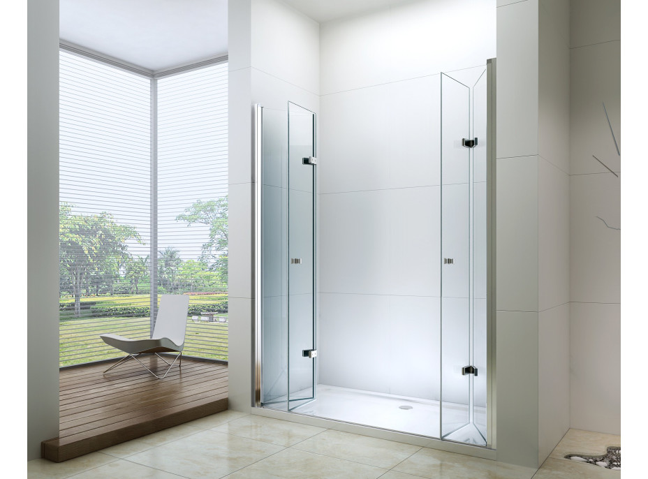 Sprchové dveře MAXMAX MEXEN LIMA DUO 140 cm