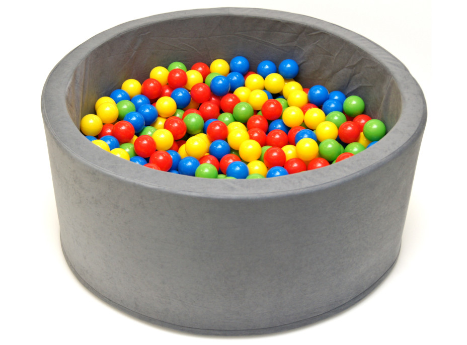 Dětský molitanový bazének - šedý