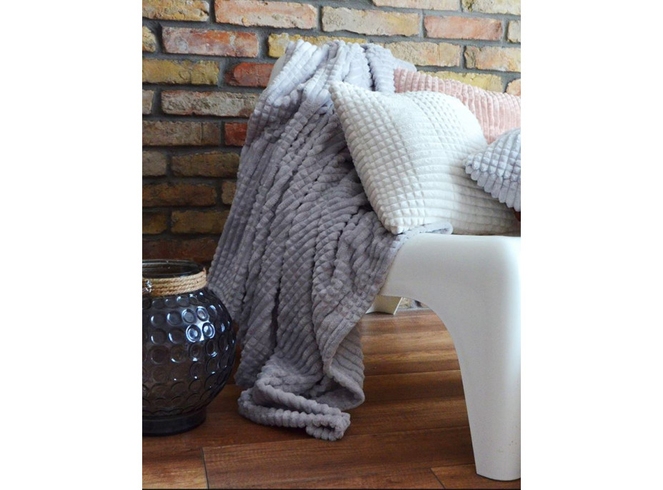 Deka přehoz LEO - růžová