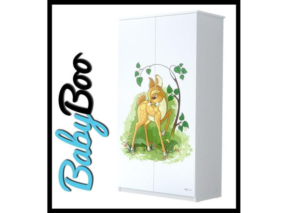 Dětská šatní skříň BAMBI