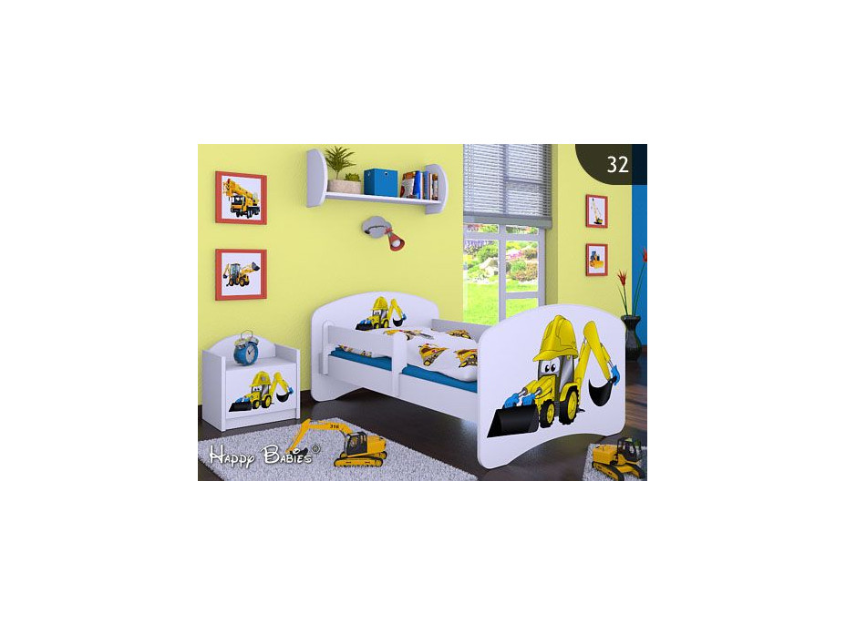 Dětská postel bez šuplíkem 180x90cm
