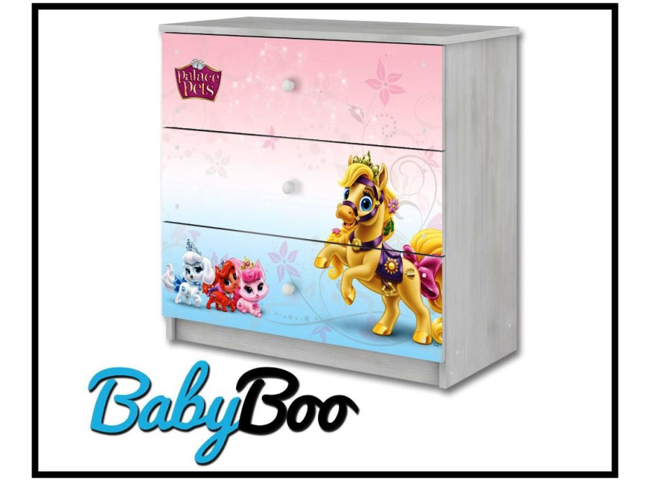 Dětská komoda Disney - PALACE PETS