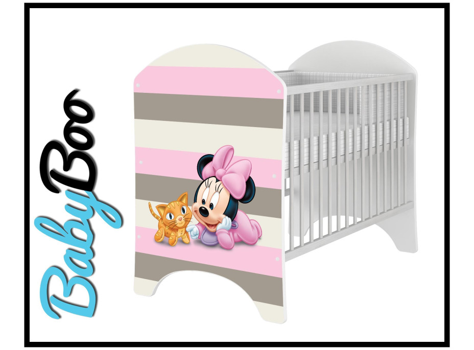 Dětská postýlka Disney - MYŠKA MINNIE BABY