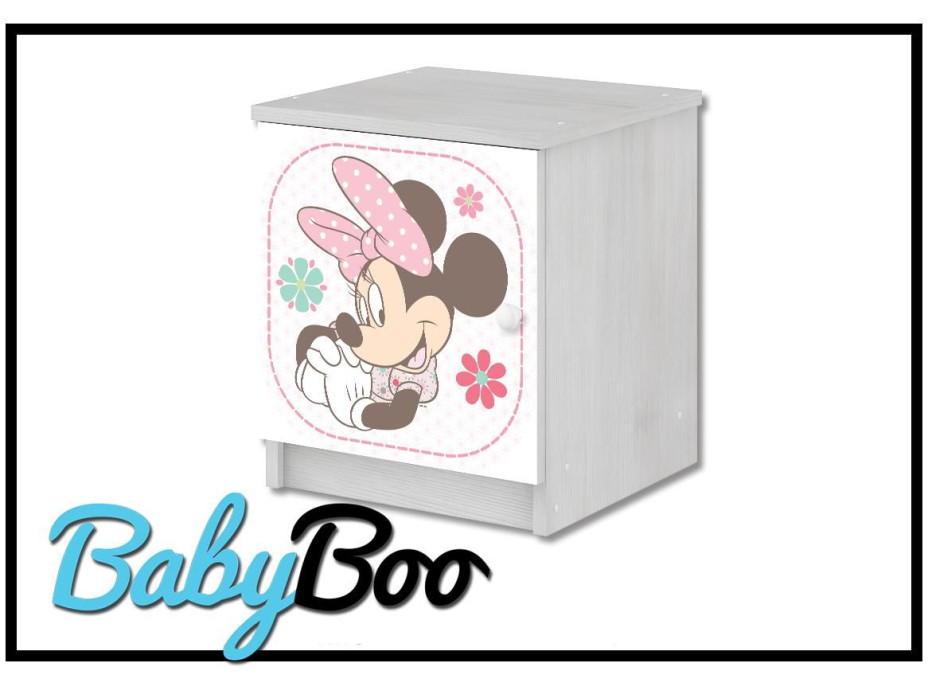 Dětský noční stolek Disney - MYŠKA MINNIE