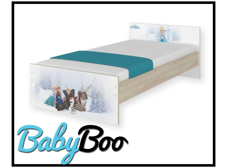 Dětská postel MAX bez šuplíku Disney - FROZEN 160x80 cm