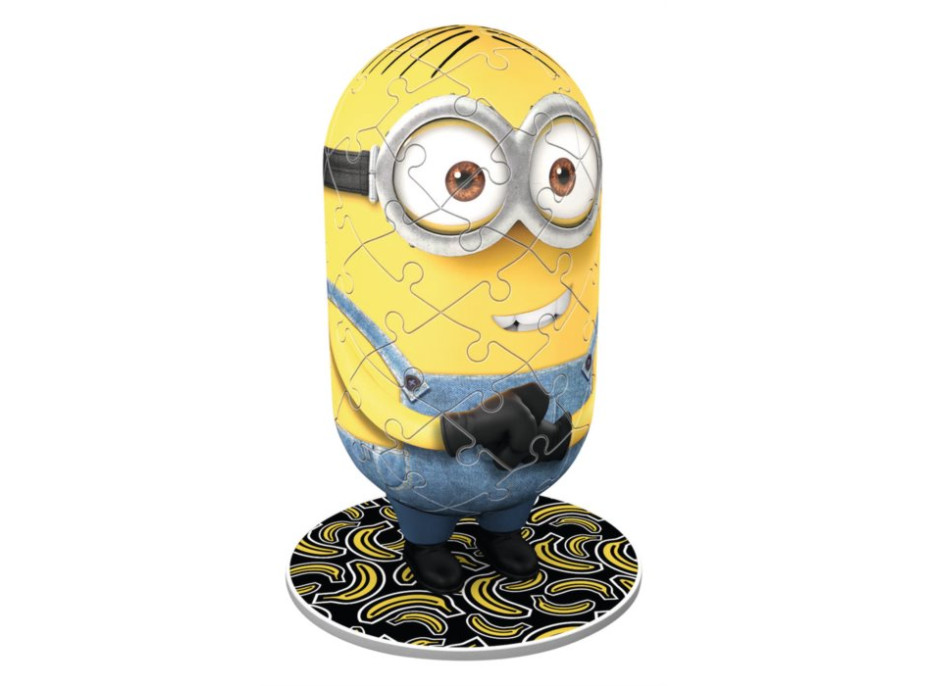 RAVENSBURGER 3D puzzle Mimoni: Mimoň v montérkách 54 dílků