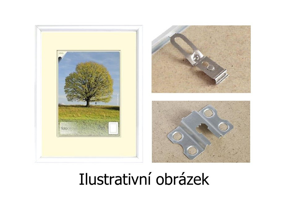 Plastový rám na puzzle 50x40 cm - bílý