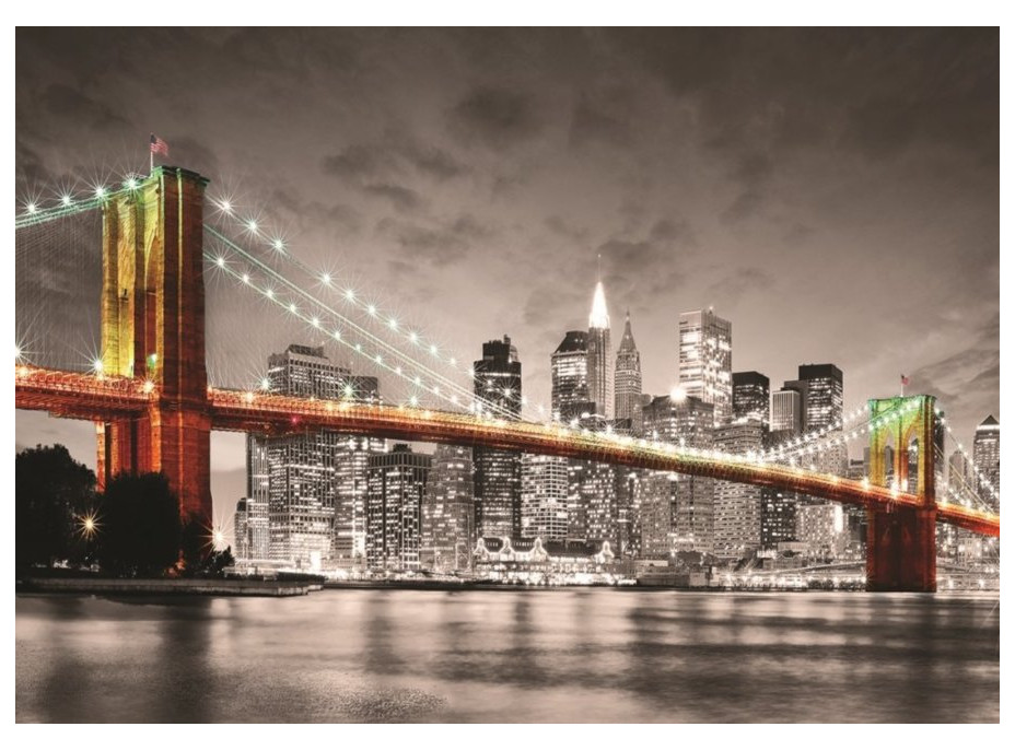 Puzzle New York - Brooklynský most - 1000 dílků