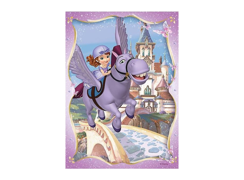 TREFL Puzzle Princezna Sofie První 4v1 (35,48,54,70 dílků)