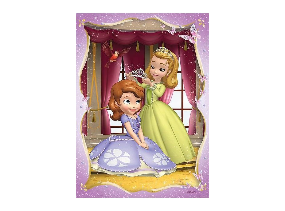 TREFL Puzzle Princezna Sofie První 4v1 (35,48,54,70 dílků)