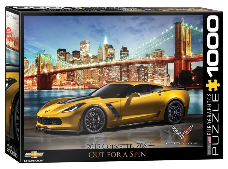 Puzzle Chevrolet Corvette Z06 - 1000 dílků