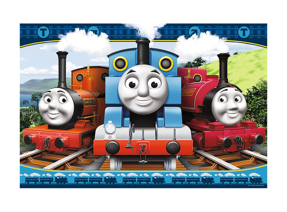 Puzzle Mašinka Tomáš - 24 XXL dílků