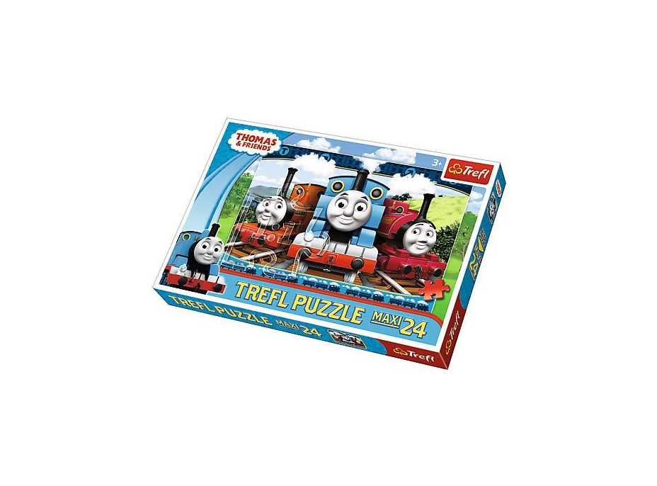 Puzzle Mašinka Tomáš - 24 XXL dílků