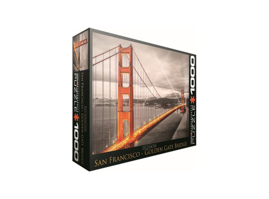 Puzzle San Francisco - Golden Gate Bridge - 1000 dílků