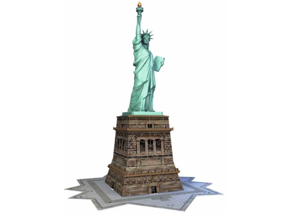 3D puzzle Socha Svobody v New Yorku - 108 dílků