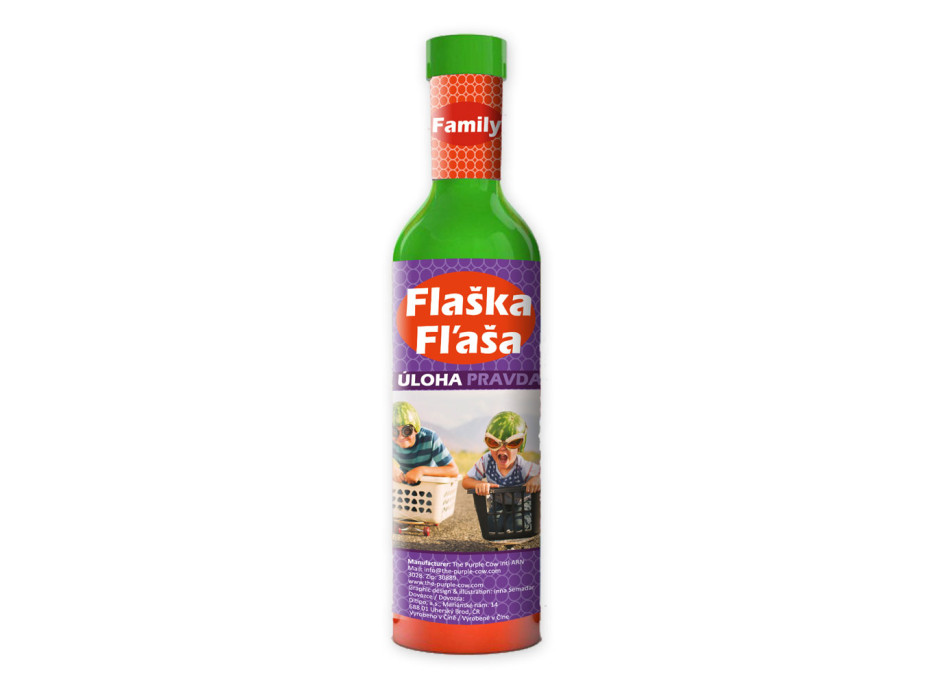 Společenská hra Flaška pro rodinu - FAMILY