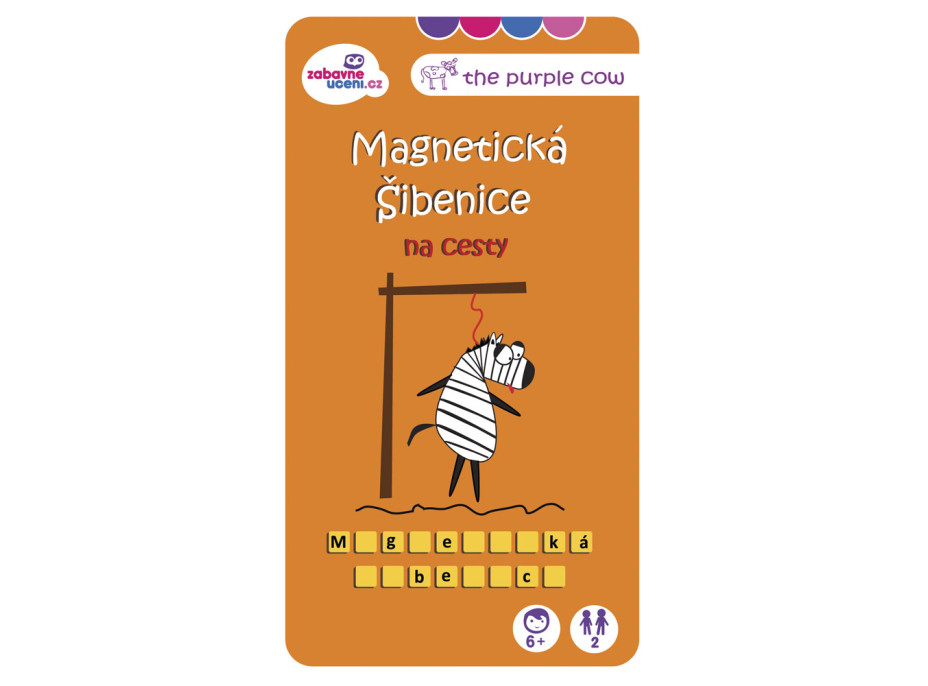 Magnetická společenská hra Šibenice na cesty