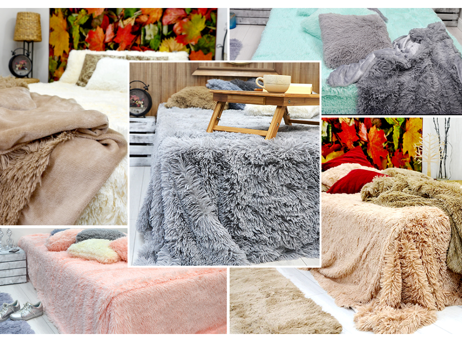 Deka / přehoz MAX - světle modrá