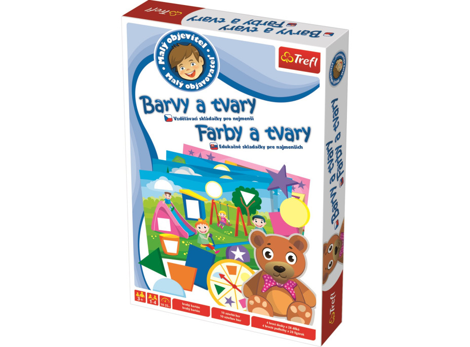 Hra Malý objevitel: Barvy a tvary