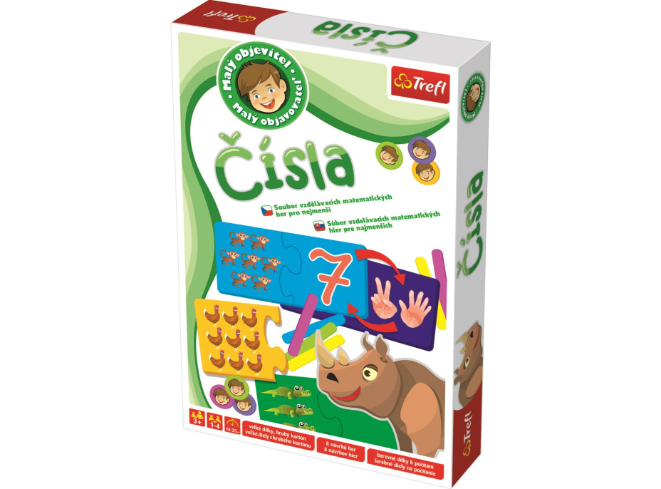 Hra Malý objevitel: Čísla