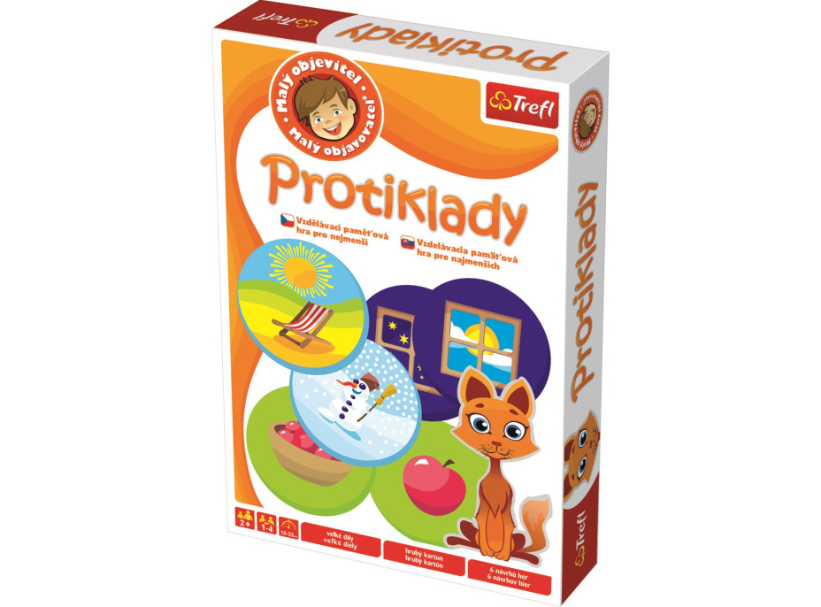 Hra Malý objevitel: Protiklady