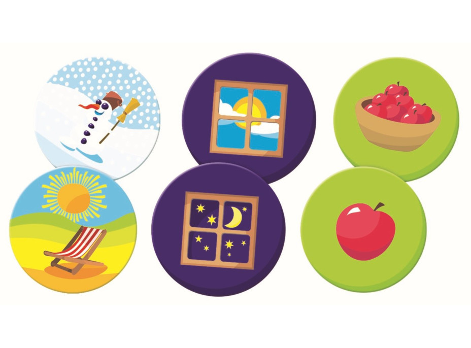 Hra Malý objevitel: Protiklady