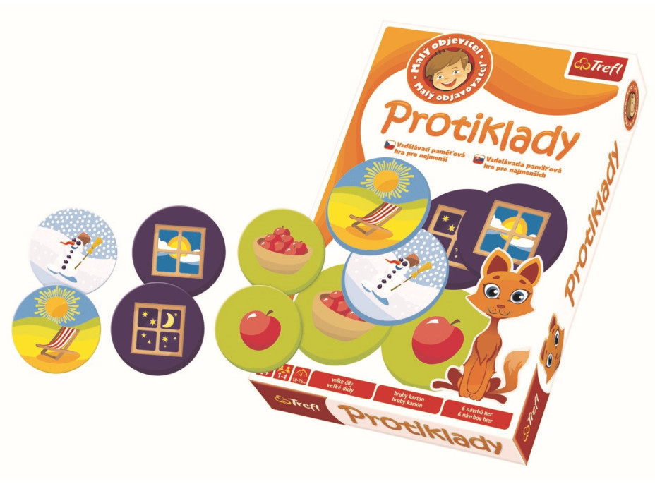 Hra Malý objevitel: Protiklady