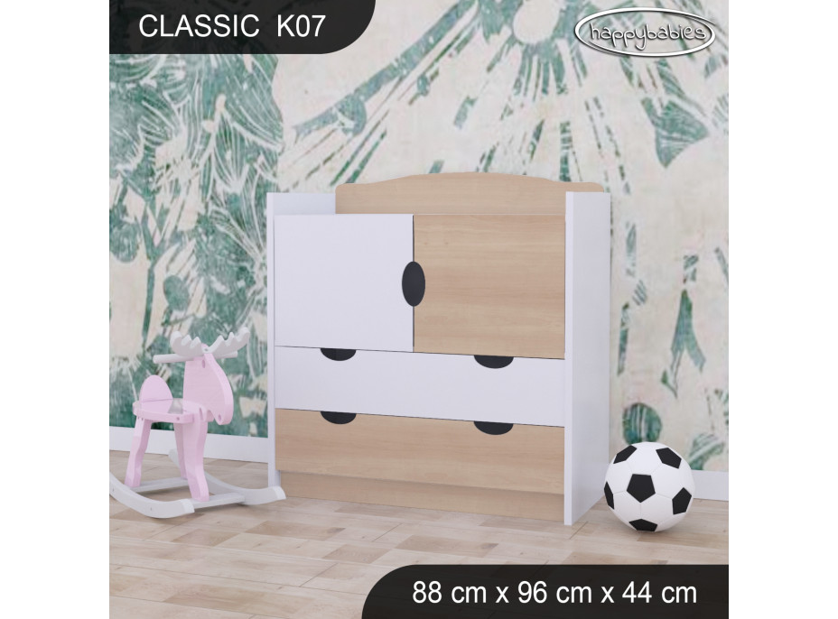 Dětská komoda CLASSIC - TYP 7