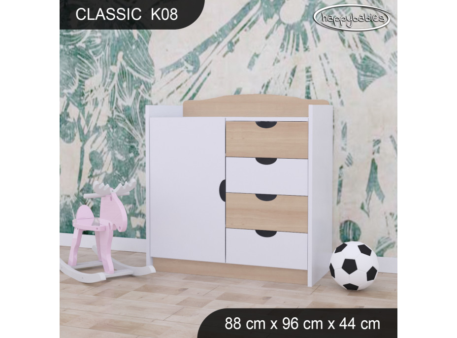 Dětský komoda CLASSIC - TYP 8