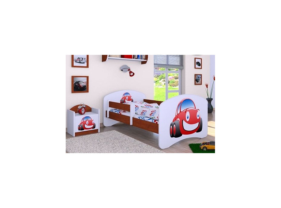 Dětská postel bez šuplíku 140x70cm AUTÍČKO