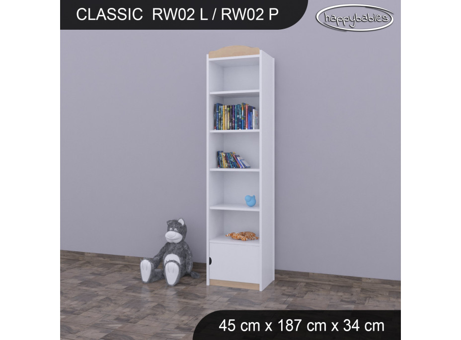Dětský regál vysoký CLASSIC - TYP 2