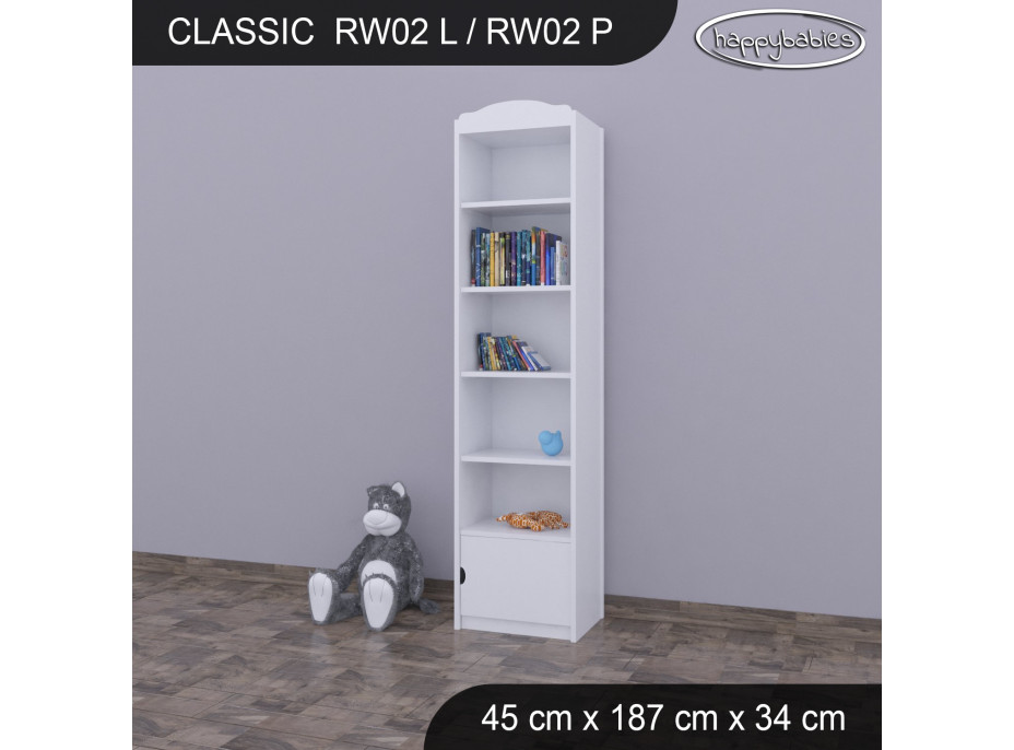 Dětský regál vysoký CLASSIC - TYP 2