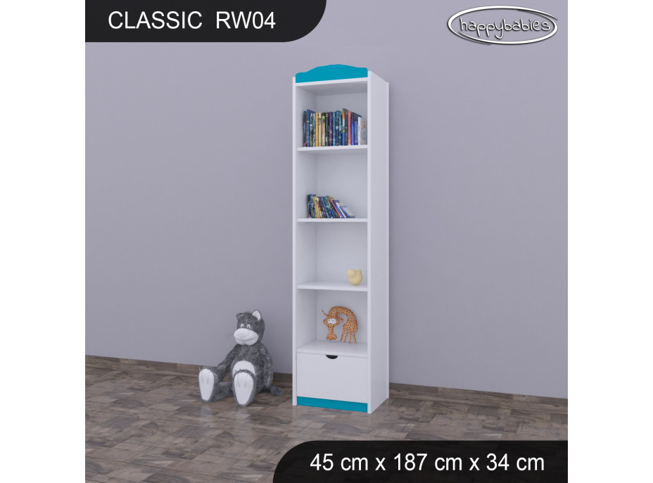 Dětský regál vysoký CLASSIC - TYP 4