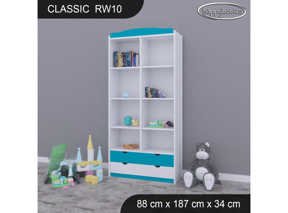 Dětský regál vysoký CLASSIC - TYP 10