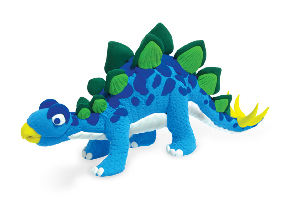 Modelovací hmota Dino set - Stegosaurus 38 g
