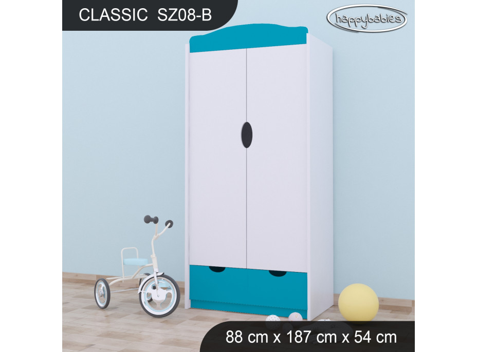 Dětská skříň CLASSIC - TYP 8B