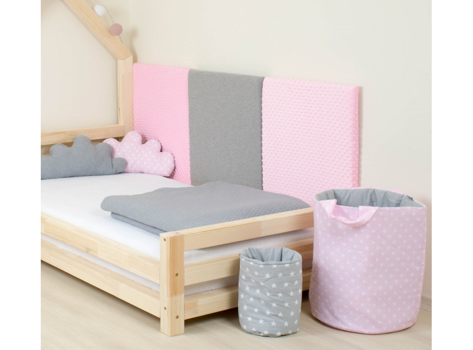 Čalouněné panely k posteli 200 cm - 4 kusy