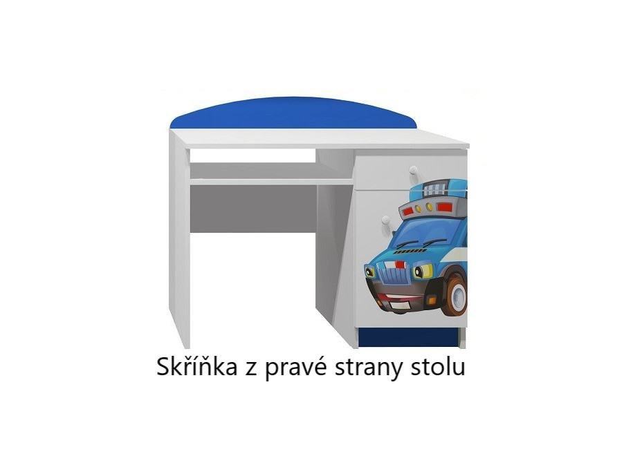 Psací stůl POLICEJNÍ AUTO - TYP A