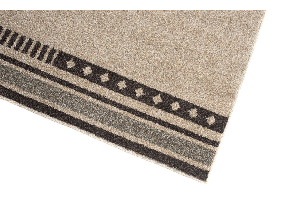 Moderní kusový koberec MAROKO - CENTER STAR béžový L916A