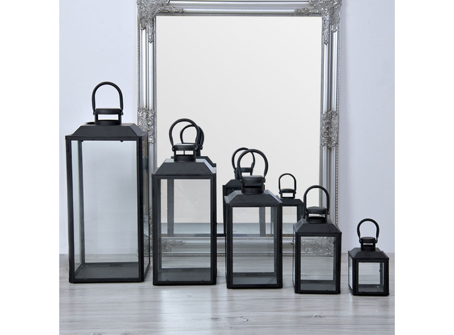 Černé lucerny - 5 kusů